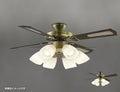 AM40383E + AA40377L + AE40392E コイズミ製シーリングファンライト【生産終了品】 メイン画像