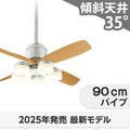 WF091P1(090#+921#) + WF300LR / WF300NR / WF300WR + WF613P1 オーデリック製シーリングファンライト メイン画像